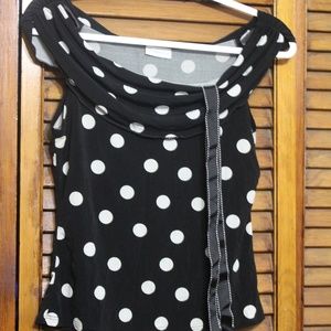 Vintage Charlotte Russe off-the-shoulder top